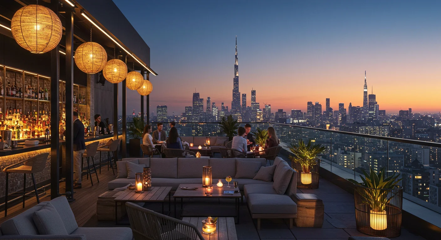 The Best Rooftop Bars in Major Cities Worldwide: Sky-High Vibes and Stunning Views